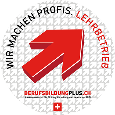 Logo Wir machen Profis. Lehrbetrieb