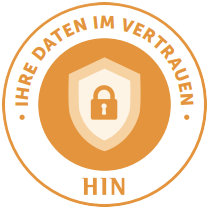 Logo HIN - Ihre Daten im Vertrauen